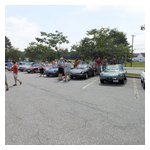 A few shots of our Alfas etc. lined up to go at the Maine Tourism Center