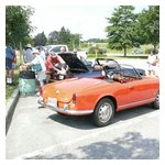 A few shots of our Alfas etc. lined up to go at the Maine Tourism Center