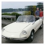 A few shots of our Alfas with the oceanic background at Cook's