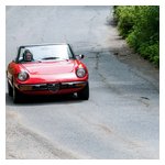 A few shots of the Alfas rounding a curve taken at an outpost by John DeWaele
