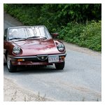 A few shots of the Alfas rounding a curve taken at an outpost by John DeWaele