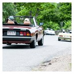 A few shots of the Alfas rounding a curve taken at an outpost by John DeWaele