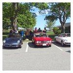A panoramic view of the lineup in Hingham Harbor