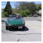 Vern Brown in his '76 Spider 'Tomato'