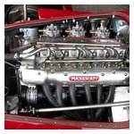There she is - the 2.0L straight 6, 3 DCOs, dual overhead cams - a work of art