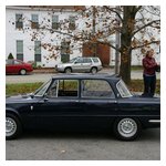Some shots of our cars and us at the stop in picturesque Hardwick