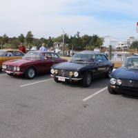 A few shots of the four GTVs at our first stop of the Crusade