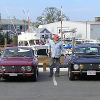 A few shots of the four GTVs at our first stop of the Crusade