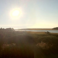 This is what greeted the Crusaders who opted to stay the night the following morning