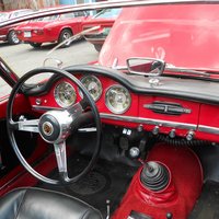Many shots of the many cars gathered in the GMS parking lot