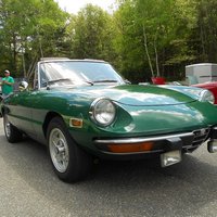 Many shots of the many cars gathered in the GMS parking lot