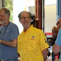 AONE President Tom Lesko offered a tribute to Paul Glynn's 50 years of continuous Alfa Romeo ownership