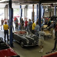 AONE President Tom Lesko offered a tribute to Paul Glynn's 50 years of continuous Alfa Romeo ownership