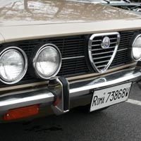 The Berlina's grill...