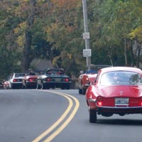 Several shots from along our scenic route