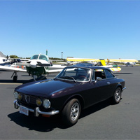 Ted Keon's GTV (Phil Bostwick arrived in his as well, but too late to make the photos)