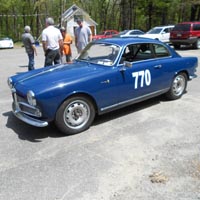 Some shots of the myriad Alfas in the GMS parking lot