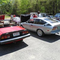 Some shots of the myriad Alfas in the GMS parking lot