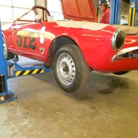 Paul Glynn's Giulietta racecar