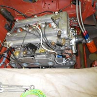 Paul Glynn's Giulietta racecar