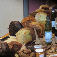 Sampling table at When Pigs Fly