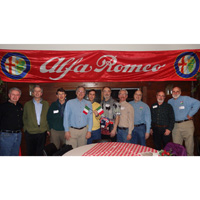 It occurred to someone that ALL of the AONE officers were present, which created a photo op (see text for identities)