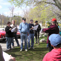 The pre-launch drivers meeting
