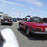 Pulling in at Nantasket Beach