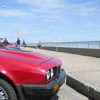 Pulling in at Nantasket Beach