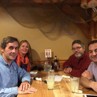 A few shots of the award announcements and other festivities at the resturant