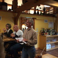 A few shots of the award announcements and other festivities at the resturant