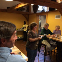 A few shots of the award announcements and other festivities at the resturant