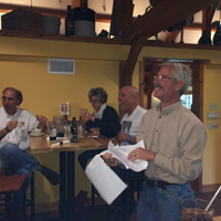 A few shots of the award announcements and other festivities at the resturant