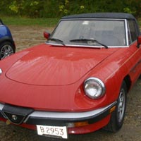 Some shots of our cars at the Hardwick Winery stop
