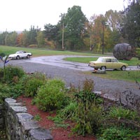 Some shots of our cars at the Hardwick Winery stop