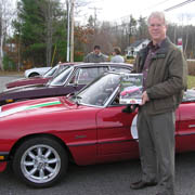 Here's Classic Motor Sports cover story hero (one of four from AONE), Jay Woodruff, enjoying his 15 minutes of fame