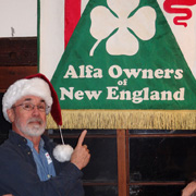 One of Santa's elves expresses his approval of our club