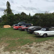 A few shots of our cars at the Orchard stop