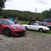 A few shots of our cars at the Orchard stop