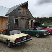 A few shots of our cars at the Orchard stop