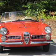 The nose of the Carlsons' '59 2000