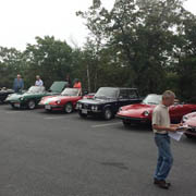A couple of shots of our Alfas at the summit