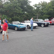 A couple of shots of our Alfas at the summit