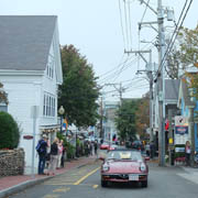 Our parade turned a lot of heads as we crawled through downtown Provincetown