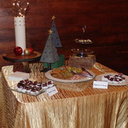 ... and, as if that weren't enough, there was a second table offering cookies and fudge