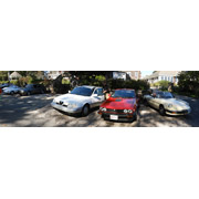 And LOTS of photos of our Alfas lined up beautifully out front