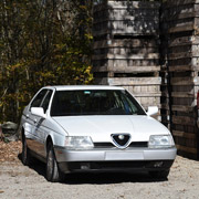 Here's Frank's 164LS in front of a stack of apple crates
