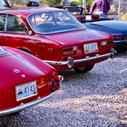 And LOTS of photos of our Alfas lined up beautifully out front
