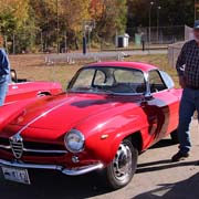 Rod Burdick added a touch of class with his '65 Sprint Speciale