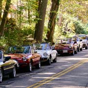 Here we are pulling out onto the second leg of the tour